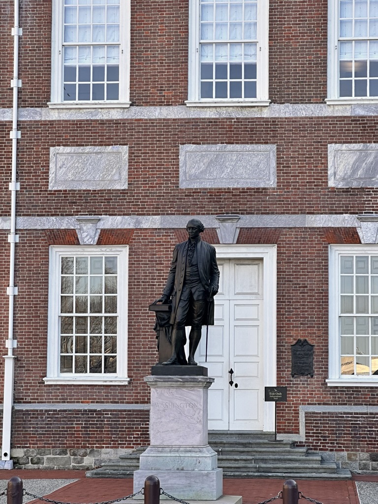 A historic landmark in Philadelphia
